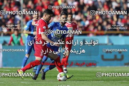 1140629, Tehran, Iran, لیگ برتر فوتبال ایران، Persian Gulf Cup، Week 25، Second Leg، Esteghlal 1 v 0 Persepolis on 2018/03/01 at Azadi Stadium