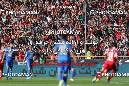 1141108, Tehran, Iran, لیگ برتر فوتبال ایران، Persian Gulf Cup، Week 25، Second Leg، Esteghlal 1 v 0 Persepolis on 2018/03/01 at Azadi Stadium