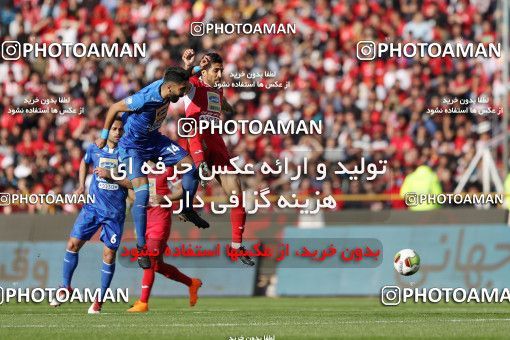 1141113, Tehran, Iran, لیگ برتر فوتبال ایران، Persian Gulf Cup، Week 25، Second Leg، Esteghlal 1 v 0 Persepolis on 2018/03/01 at Azadi Stadium
