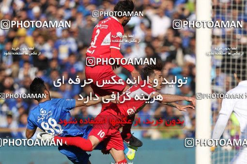 1140675, Tehran, Iran, لیگ برتر فوتبال ایران، Persian Gulf Cup، Week 25، Second Leg، Esteghlal 1 v 0 Persepolis on 2018/03/01 at Azadi Stadium