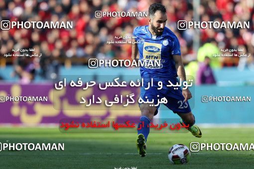 1140698, Tehran, Iran, Iran Pro League، Persian Gulf Cup، 2017-18 season، Second Leg، Week 25، Esteghlal ۱ v ۰ Persepolis on 2018/03/01 at Azadi Stadium