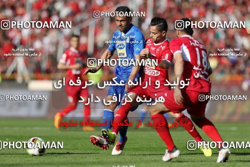 1140612, Tehran, Iran, لیگ برتر فوتبال ایران، Persian Gulf Cup، Week 25، Second Leg، Esteghlal 1 v 0 Persepolis on 2018/03/01 at Azadi Stadium