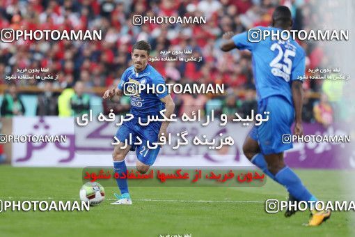 1140616, Tehran, Iran, لیگ برتر فوتبال ایران، Persian Gulf Cup، Week 25، Second Leg، Esteghlal 1 v 0 Persepolis on 2018/03/01 at Azadi Stadium
