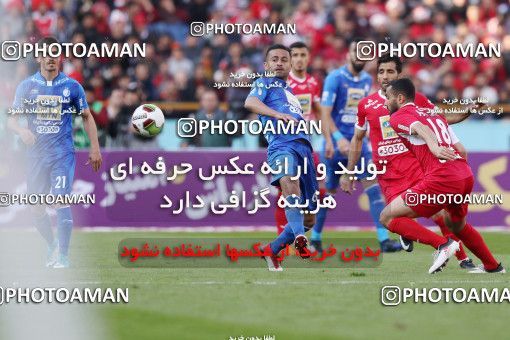 1140907, Tehran, Iran, لیگ برتر فوتبال ایران، Persian Gulf Cup، Week 25، Second Leg، Esteghlal 1 v 0 Persepolis on 2018/03/01 at Azadi Stadium