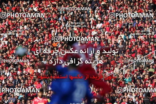 1141167, Tehran, Iran, لیگ برتر فوتبال ایران، Persian Gulf Cup، Week 25، Second Leg، Esteghlal 1 v 0 Persepolis on 2018/03/01 at Azadi Stadium