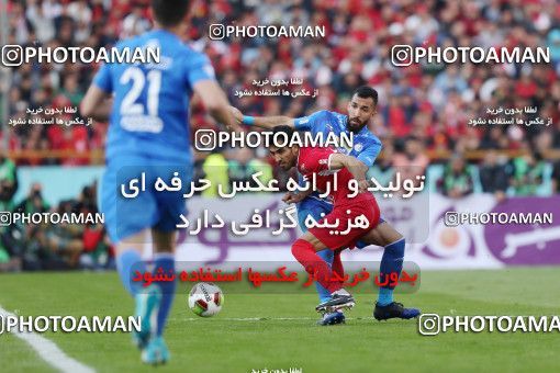1140667, Tehran, Iran, لیگ برتر فوتبال ایران، Persian Gulf Cup، Week 25، Second Leg، Esteghlal 1 v 0 Persepolis on 2018/03/01 at Azadi Stadium