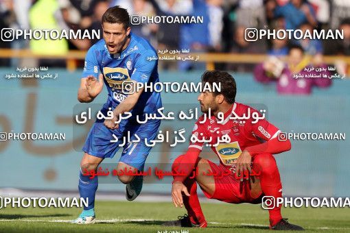 1140898, Tehran, Iran, لیگ برتر فوتبال ایران، Persian Gulf Cup، Week 25، Second Leg، Esteghlal 1 v 0 Persepolis on 2018/03/01 at Azadi Stadium