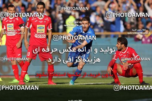1140918, Tehran, Iran, لیگ برتر فوتبال ایران، Persian Gulf Cup، Week 25، Second Leg، Esteghlal 1 v 0 Persepolis on 2018/03/01 at Azadi Stadium