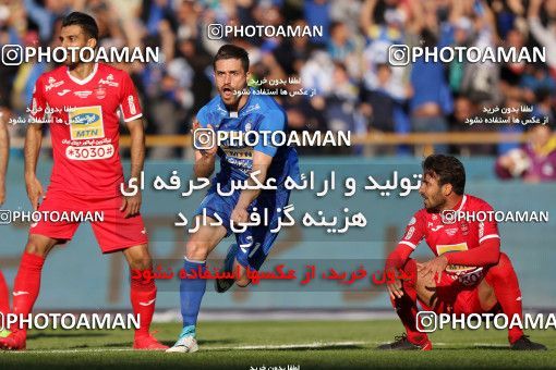 1140818, Tehran, Iran, لیگ برتر فوتبال ایران، Persian Gulf Cup، Week 25، Second Leg، Esteghlal 1 v 0 Persepolis on 2018/03/01 at Azadi Stadium