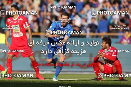 1140895, Tehran, Iran, لیگ برتر فوتبال ایران، Persian Gulf Cup، Week 25، Second Leg، Esteghlal 1 v 0 Persepolis on 2018/03/01 at Azadi Stadium