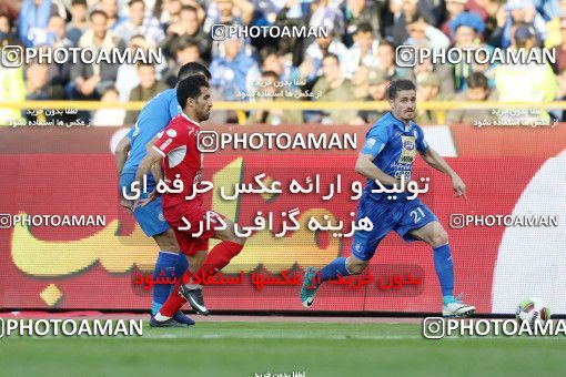 1140741, Tehran, Iran, لیگ برتر فوتبال ایران، Persian Gulf Cup، Week 25، Second Leg، Esteghlal 1 v 0 Persepolis on 2018/03/01 at Azadi Stadium