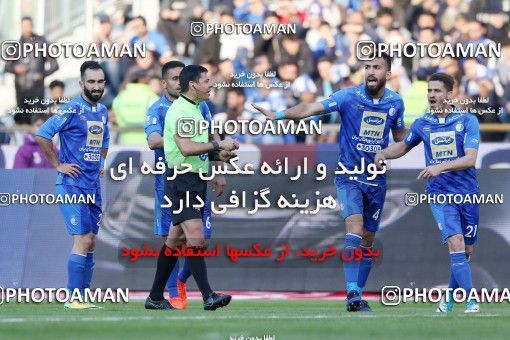 1141119, Tehran, Iran, لیگ برتر فوتبال ایران، Persian Gulf Cup، Week 25، Second Leg، Esteghlal 1 v 0 Persepolis on 2018/03/01 at Azadi Stadium