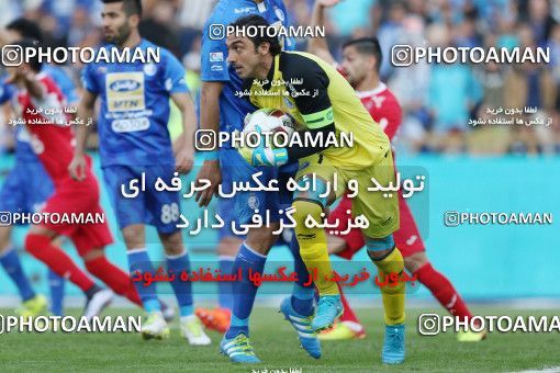 1140973, Tehran, Iran, لیگ برتر فوتبال ایران، Persian Gulf Cup، Week 25، Second Leg، Esteghlal 1 v 0 Persepolis on 2018/03/01 at Azadi Stadium