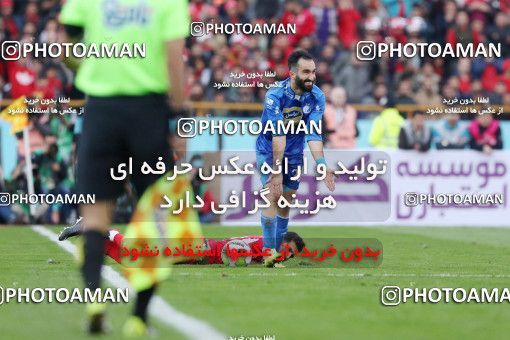 1141209, Tehran, Iran, لیگ برتر فوتبال ایران، Persian Gulf Cup، Week 25، Second Leg، Esteghlal 1 v 0 Persepolis on 2018/03/01 at Azadi Stadium