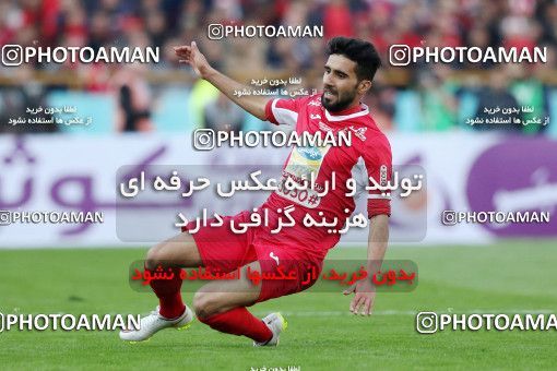 1140597, Tehran, Iran, لیگ برتر فوتبال ایران، Persian Gulf Cup، Week 25، Second Leg، Esteghlal 1 v 0 Persepolis on 2018/03/01 at Azadi Stadium