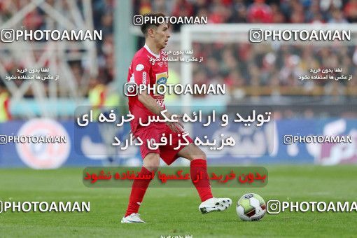 1141214, Tehran, Iran, لیگ برتر فوتبال ایران، Persian Gulf Cup، Week 25، Second Leg، Esteghlal 1 v 0 Persepolis on 2018/03/01 at Azadi Stadium