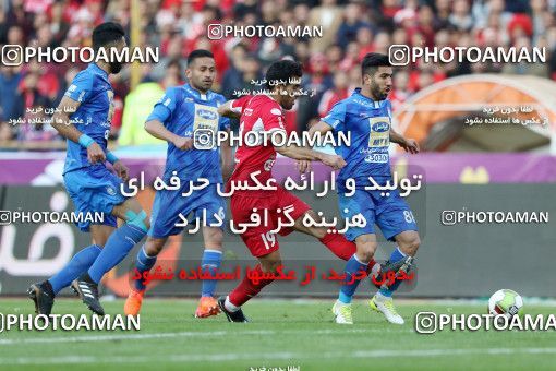 1140779, Tehran, Iran, لیگ برتر فوتبال ایران، Persian Gulf Cup، Week 25، Second Leg، Esteghlal 1 v 0 Persepolis on 2018/03/01 at Azadi Stadium