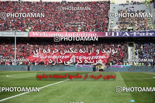 1141105, Tehran, Iran, لیگ برتر فوتبال ایران، Persian Gulf Cup، Week 25، Second Leg، Esteghlal 1 v 0 Persepolis on 2018/03/01 at Azadi Stadium