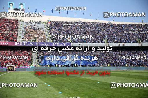 1140743, Tehran, Iran, لیگ برتر فوتبال ایران، Persian Gulf Cup، Week 25، Second Leg، Esteghlal 1 v 0 Persepolis on 2018/03/01 at Azadi Stadium