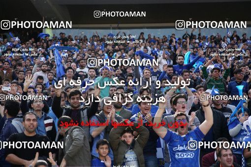 1140789, Tehran, Iran, لیگ برتر فوتبال ایران، Persian Gulf Cup، Week 25، Second Leg، Esteghlal 1 v 0 Persepolis on 2018/03/01 at Azadi Stadium