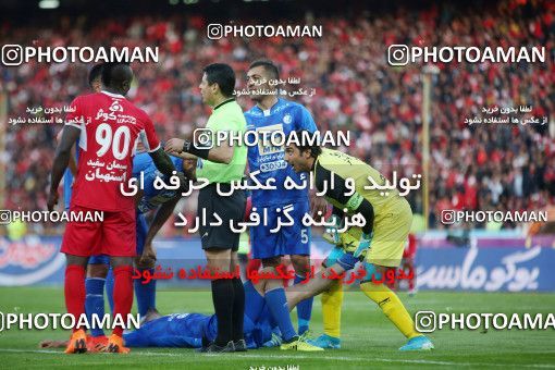 1140756, Tehran, Iran, لیگ برتر فوتبال ایران، Persian Gulf Cup، Week 25، Second Leg، Esteghlal 1 v 0 Persepolis on 2018/03/01 at Azadi Stadium