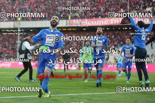 1141151, Tehran, Iran, لیگ برتر فوتبال ایران، Persian Gulf Cup، Week 25، Second Leg، Esteghlal 1 v 0 Persepolis on 2018/03/01 at Azadi Stadium