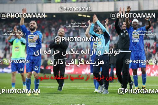 1141012, Tehran, Iran, لیگ برتر فوتبال ایران، Persian Gulf Cup، Week 25، Second Leg، Esteghlal 1 v 0 Persepolis on 2018/03/01 at Azadi Stadium