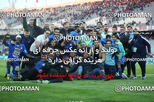 1140904, Tehran, Iran, لیگ برتر فوتبال ایران، Persian Gulf Cup، Week 25، Second Leg، Esteghlal 1 v 0 Persepolis on 2018/03/01 at Azadi Stadium
