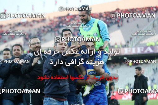 1140628, Tehran, Iran, لیگ برتر فوتبال ایران، Persian Gulf Cup، Week 25، Second Leg، Esteghlal 1 v 0 Persepolis on 2018/03/01 at Azadi Stadium