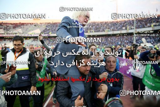 1140948, Tehran, Iran, لیگ برتر فوتبال ایران، Persian Gulf Cup، Week 25، Second Leg، Esteghlal 1 v 0 Persepolis on 2018/03/01 at Azadi Stadium