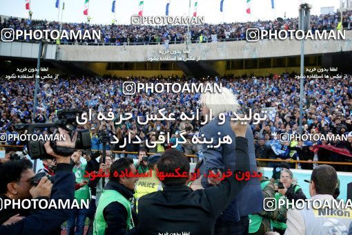 1141031, Tehran, Iran, لیگ برتر فوتبال ایران، Persian Gulf Cup، Week 25، Second Leg، Esteghlal 1 v 0 Persepolis on 2018/03/01 at Azadi Stadium