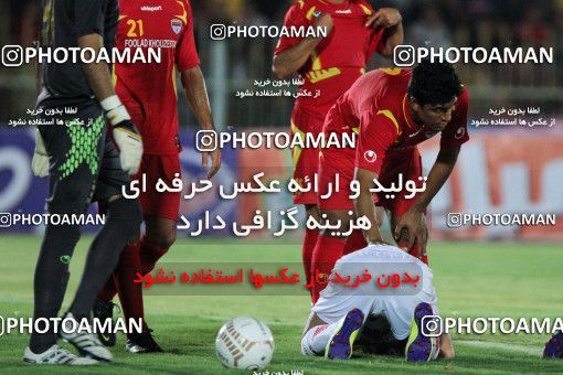 1027649, Ahvaz, Iran, لیگ برتر فوتبال ایران، Persian Gulf Cup، Week 7، First Leg، Foulad Khouzestan 1 v 1 Persepolis on 2012/08/29 at Takhti Stadium Ahvaz