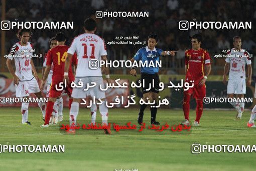 1027636, Ahvaz, Iran, لیگ برتر فوتبال ایران، Persian Gulf Cup، Week 7، First Leg، Foulad Khouzestan 1 v 1 Persepolis on 2012/08/29 at Takhti Stadium Ahvaz