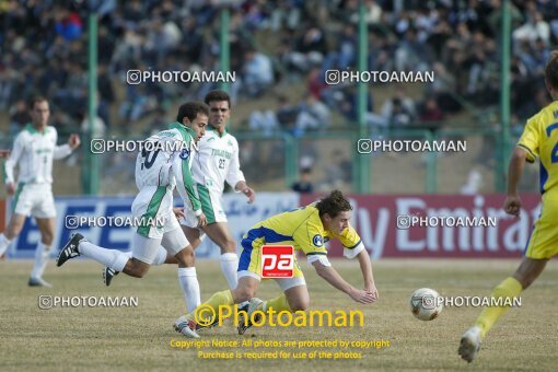1981753, Isfahan, Iran, 2004 Asian Champions League, Group stage, Group A, First Leg، Zob Ahan Esfahan 1 v 0 Pakhtakor Tashkent FK on 2004/02/11 at Foolad Shahr Stadium