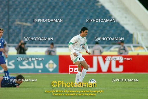 2107084, Tehran, Iran, International friendly match، Iran 2 - 1 Bosnia on 2005/02/02 at Azadi Stadium