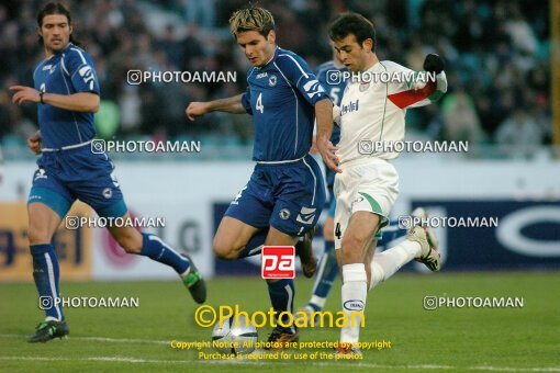 2107105, Tehran, Iran, International friendly match، Iran 2 - 1 Bosnia on 2005/02/02 at Azadi Stadium