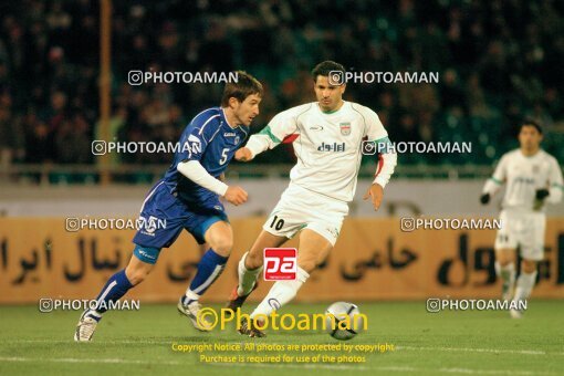 2107110, Tehran, Iran, International friendly match، Iran 2 - 1 Bosnia on 2005/02/02 at Azadi Stadium
