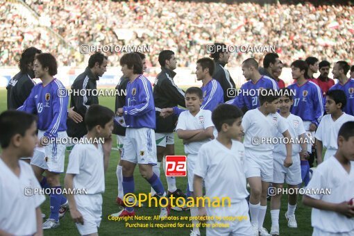 2107735, مرحله گروهی مسابقات مقدماتی جام جهانی 2006 آلمان، گروه B، , 1384/01/05، ایران، تهران، ورزشگاه آزادی، ایران ۲ - ۱ ژاپن