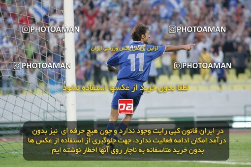 1929726, Tehran, Iran, لیگ برتر فوتبال ایران، Persian Gulf Cup، Week 1، First Leg، 2005/09/02، Esteghlal 4 - 1 Saba