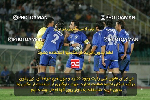 1929769, Tehran, Iran, لیگ برتر فوتبال ایران، Persian Gulf Cup، Week 1، First Leg، 2005/09/02، Esteghlal 4 - 1 Saba