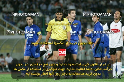 1929771, Tehran, Iran, لیگ برتر فوتبال ایران، Persian Gulf Cup، Week 1، First Leg، 2005/09/02، Esteghlal 4 - 1 Saba