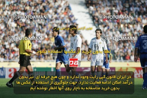 1929963, Tehran, Iran, لیگ برتر فوتبال ایران، Persian Gulf Cup، Week 2، First Leg، 2005/09/07، Pas 1 - 0 Esteghlal