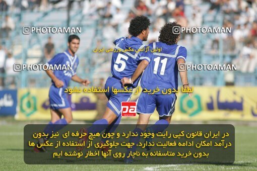 1930192, Tehran,Sabashahr, Iran, لیگ برتر فوتبال ایران، Persian Gulf Cup، Week 2، First Leg، 2005/09/09، Saba 3 - 2 Malvan Bandar Anzali