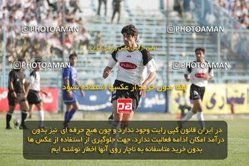 1930240, Tehran,Sabashahr, Iran, لیگ برتر فوتبال ایران، Persian Gulf Cup، Week 2، First Leg، 2005/09/09، Saba 3 - 2 Malvan Bandar Anzali
