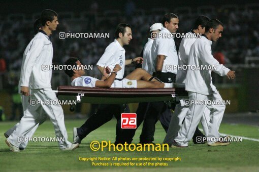 1930404, مرحله یک چهارم نهایی لیگ قهرمانان آسیا، فصل ۲۰۰۵، بازی برگشت، 1384/06/30، ایران، تهران، ورزشگاه شهید دستگردی، پاس ۳ - العین ۳