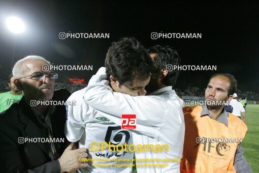 1930416, مرحله یک چهارم نهایی لیگ قهرمانان آسیا، فصل ۲۰۰۵، بازی برگشت، 1384/06/30، ایران، تهران، ورزشگاه شهید دستگردی، پاس ۳ - العین ۳
