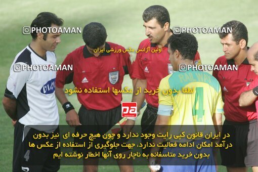 1930463, Tehran, Iran, لیگ برتر فوتبال ایران، Persian Gulf Cup، Week 5، First Leg، 2005/09/28، Rah Ahan 1 - 0 Saba