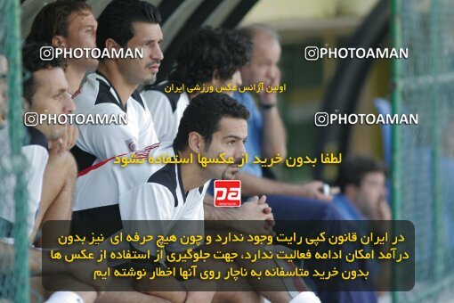 1930501, Tehran, Iran, لیگ برتر فوتبال ایران، Persian Gulf Cup، Week 5، First Leg، 2005/09/28، Rah Ahan 1 - 0 Saba