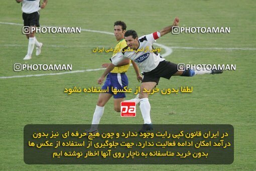 1930546, Tehran, Iran, لیگ برتر فوتبال ایران، Persian Gulf Cup، Week 5، First Leg، 2005/09/28، Rah Ahan 1 - 0 Saba