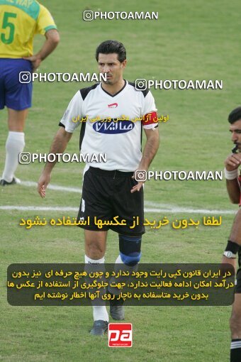 1930550, Tehran, Iran, لیگ برتر فوتبال ایران، Persian Gulf Cup، Week 5، First Leg، 2005/09/28، Rah Ahan 1 - 0 Saba